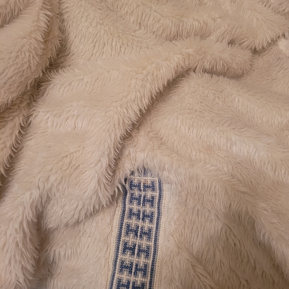 Free People, Women's Light Blue Denim Jacket with Faux Shearling, Size M - Picture 10 of 13